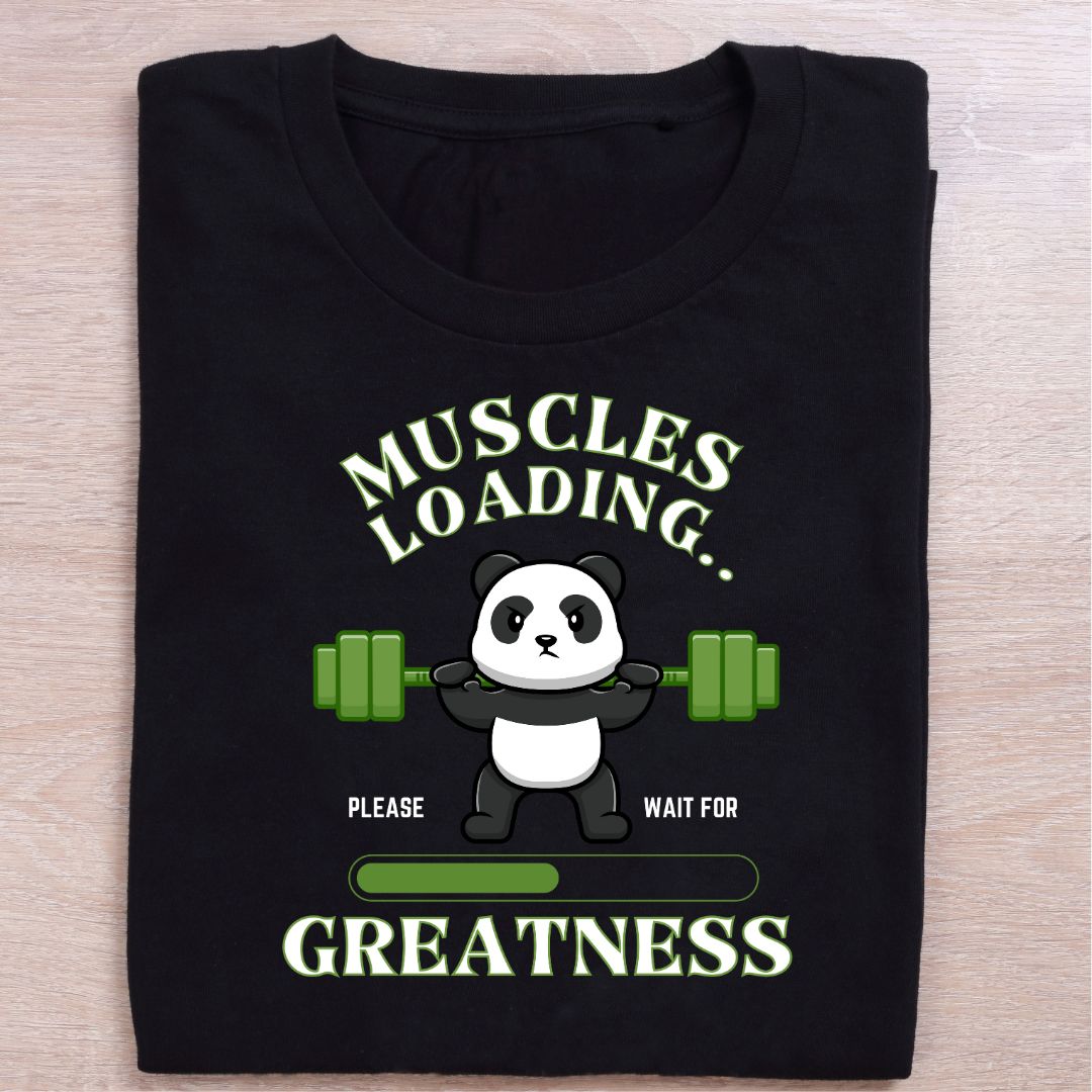 MUSCLES LOADING - UNISEX TSHIRT