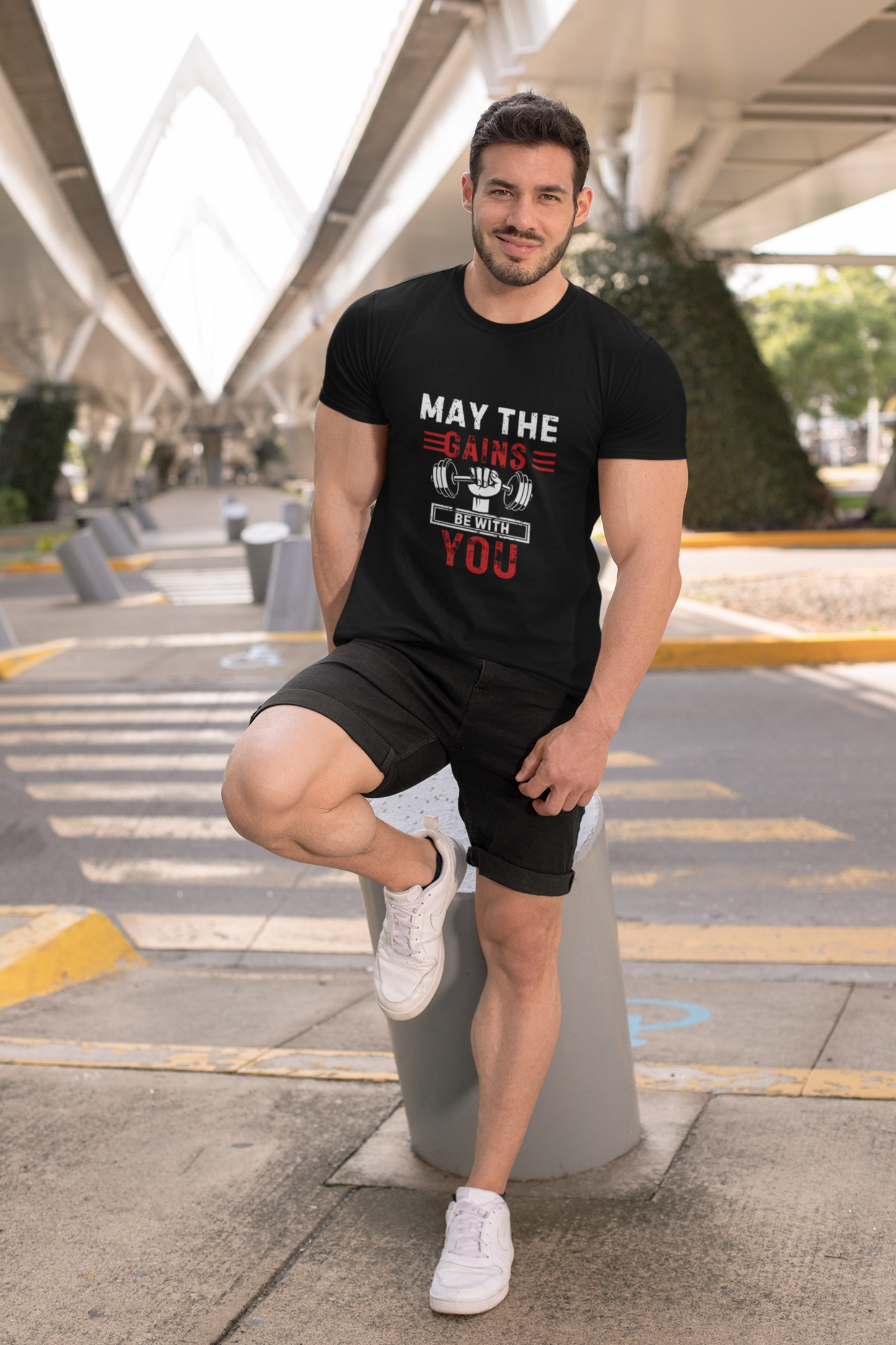 MAY THE GAINS - UNISEX T-SHIRT