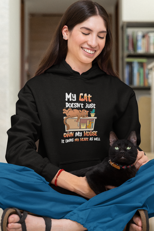 My Cat My Heart - Unisex Hoodie