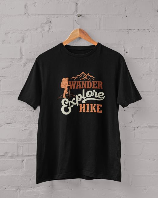 WANDER EXPLORE HIKE - UNISEX TSHIRT