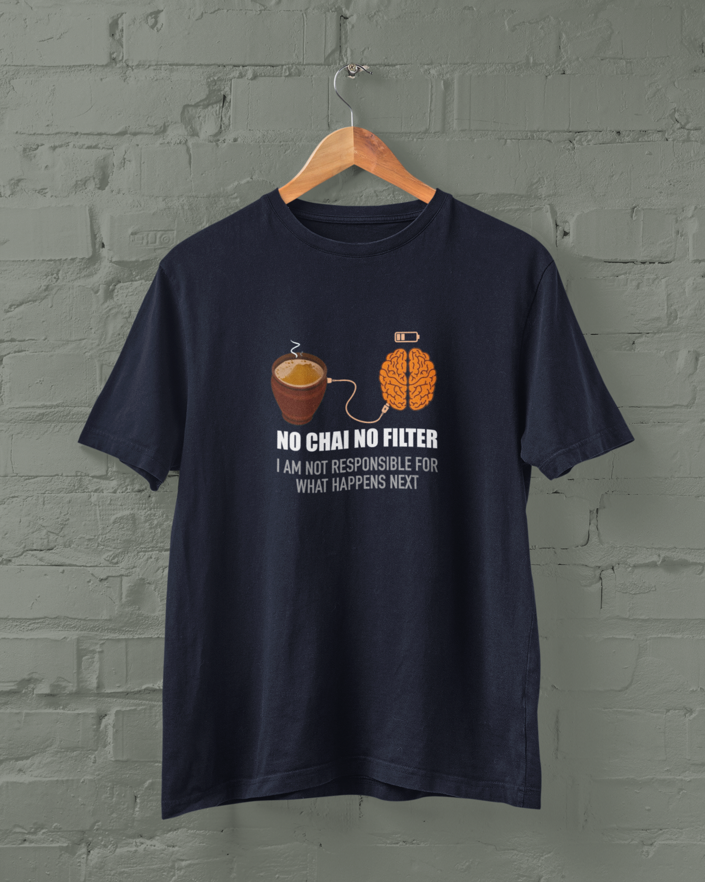 NO CHAI NO FILTER - UNISEX T-SHIRT